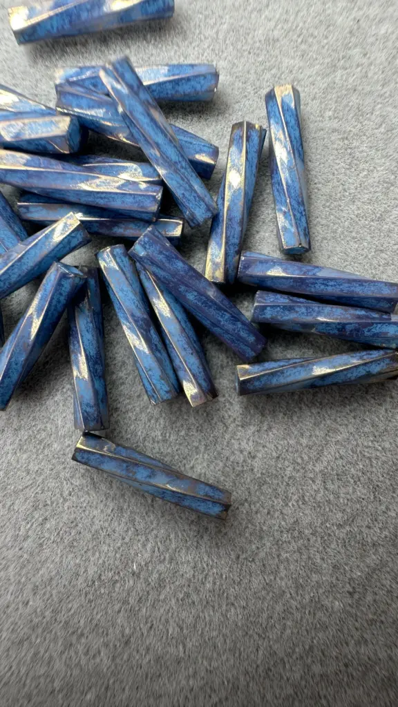 twisted beads