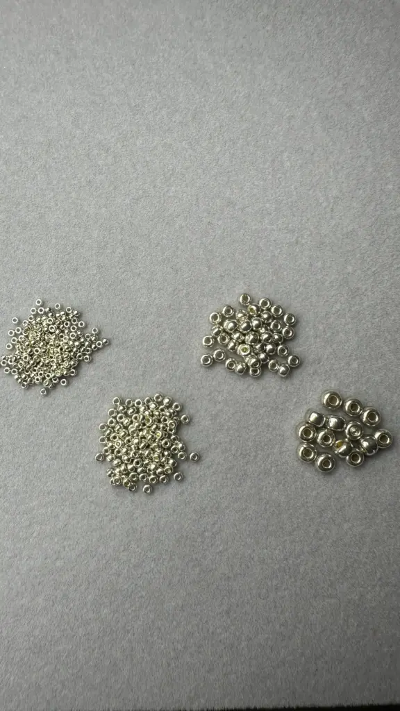 seed bead size